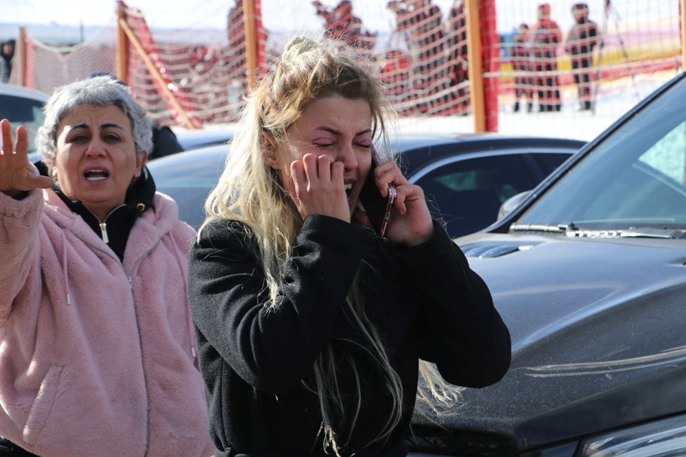 Kartalkaya'da yangın faciası: Otel önünde acı bekleyiş! - 8