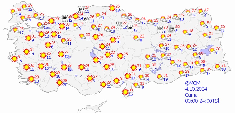 Sıcaklıklar 5-10 derece düştü: 20 il için sarı ve turuncu kodlu uyarı - 14