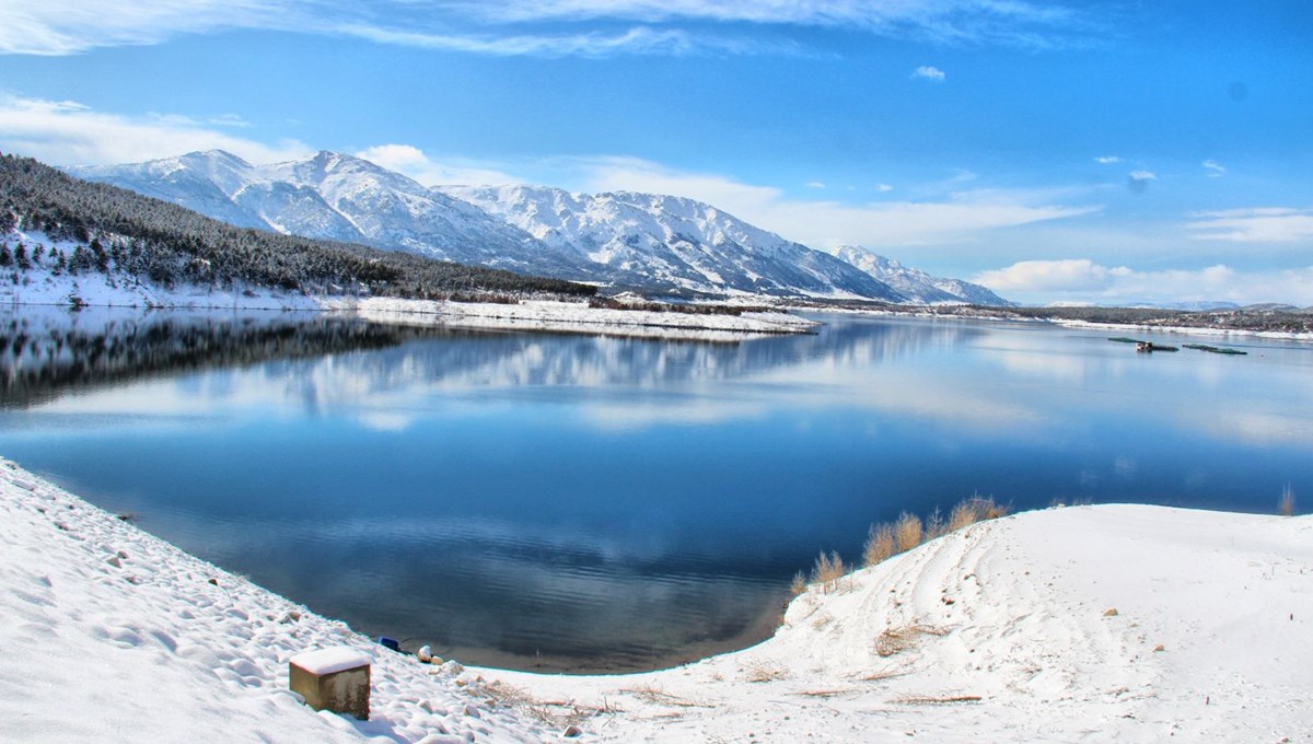 Kahramanmaraş'ta doğaseverlerin ilgi odağı: Adatepe Barajı