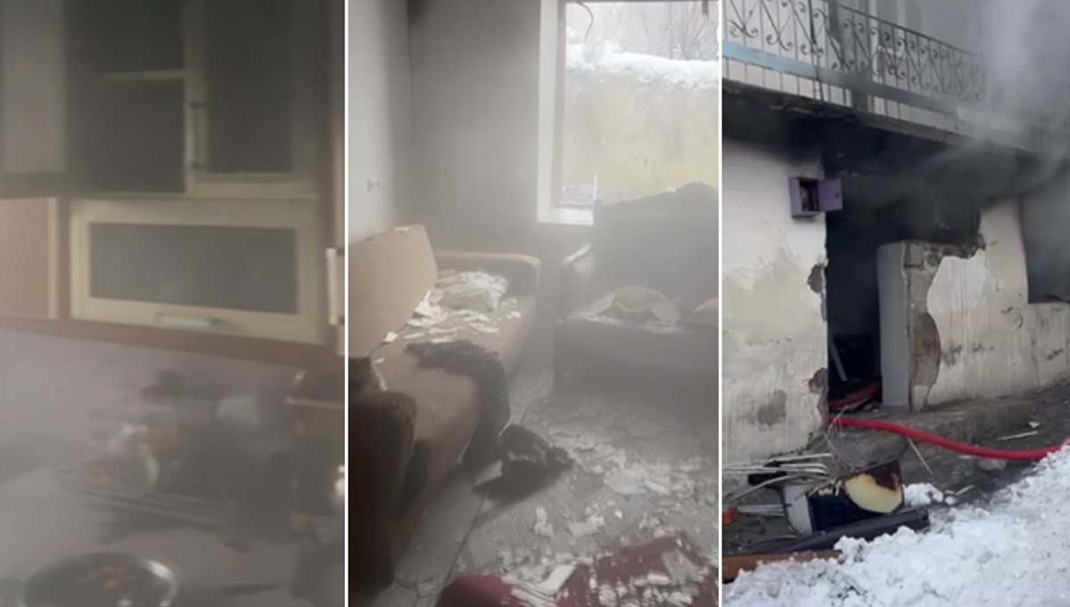 Erzurum’da evi savaş alanına çeviren patlama: Yaralılar var Erzurum’da evi savaş alanına çeviren patlama: Yaralılar var