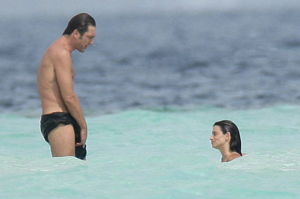 Penelope Cruz ve Javier Bardem Maldivler'de - 5.