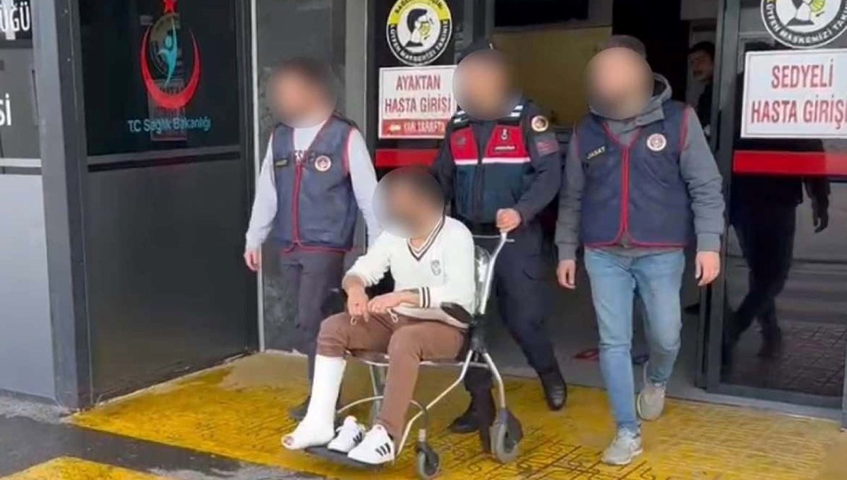 Sarkıttığı çarşafla kaçarken 15 metreden düşen firari hükümlü yaralandı Sarkıttığı çarşafla kaçarken 15 metreden düşen firari hükümlü yaralandı