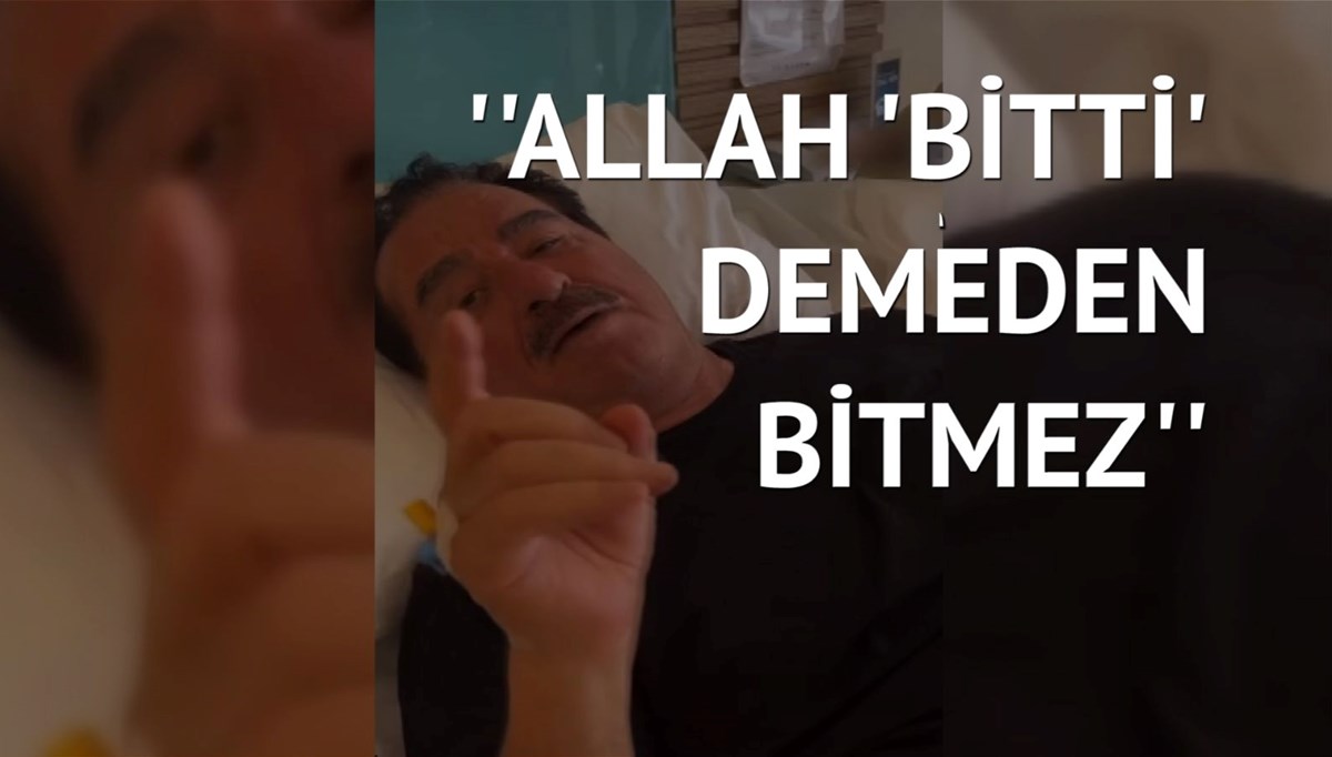 Şarkıcı Ebru Yaşar, Tatlıses’in hastanedeki görüntülerini paylaştı