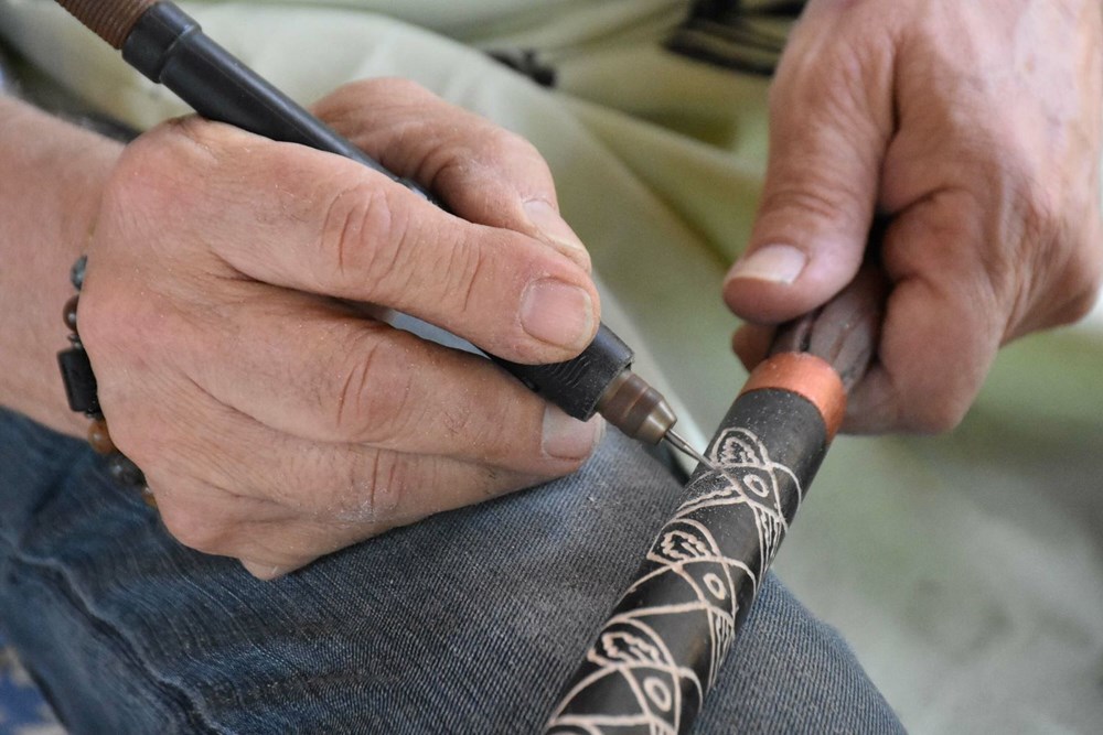 Tayini çıktığı Devrek'te öğrendiği baston üretimini 37 yıldır sürdürüyor 75 9vzr S706ECobEl9J5pADQ