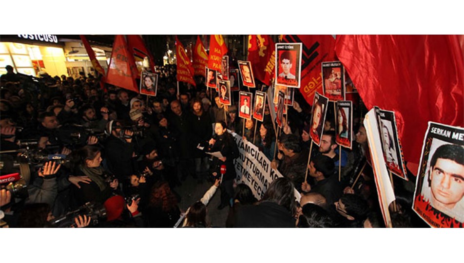 Beyoğlu'nda zamanaşımı protestosu
