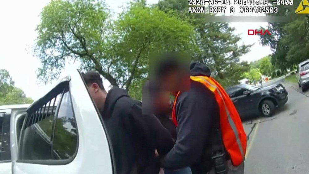 Firar�n sonu ters kelep�e! Eylem Tok ile o�lu Timur Cihantimur�un ABD�de g�zalt�na al�nd��� anlar ortaya ��kt�