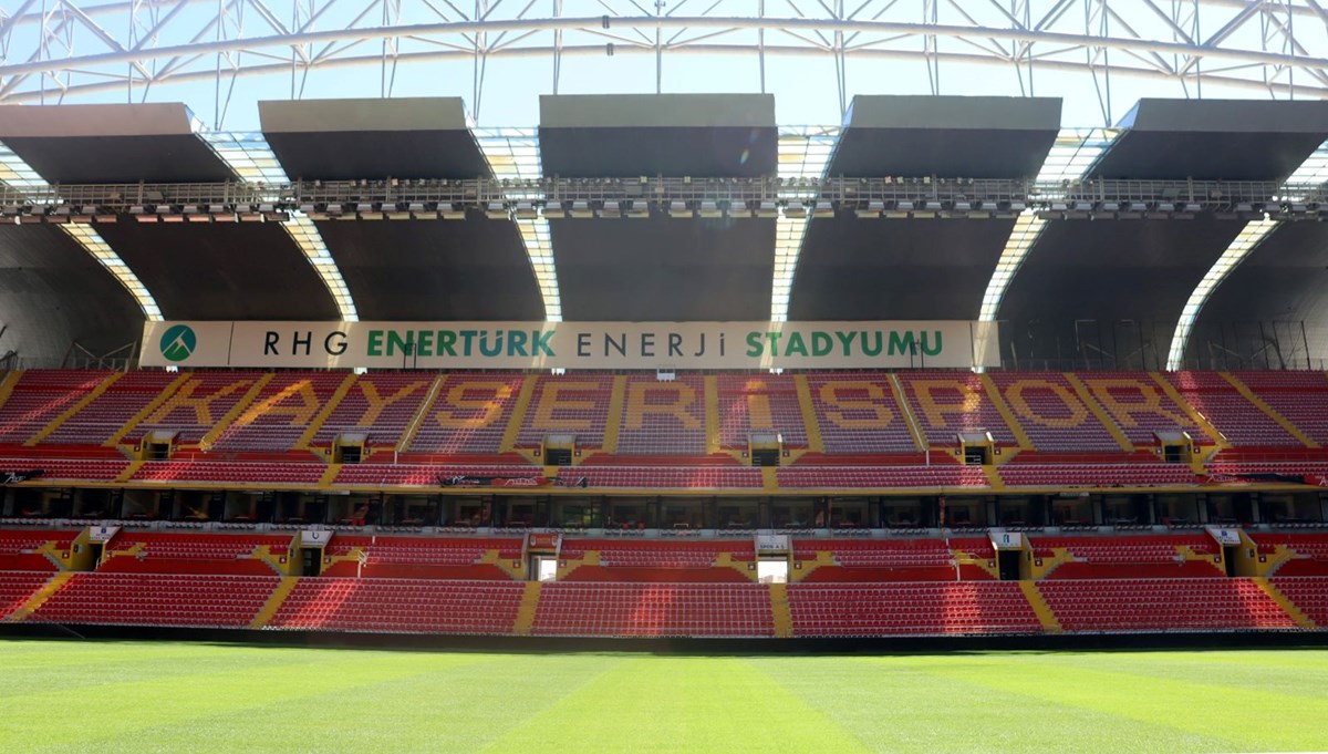 Kayseri Kadir Has Stadyumu, 90 gün sonra kapılarını açıyor Kayseri Kadir Has Stadyumu, 90 gün sonra kapılarını açıyor
