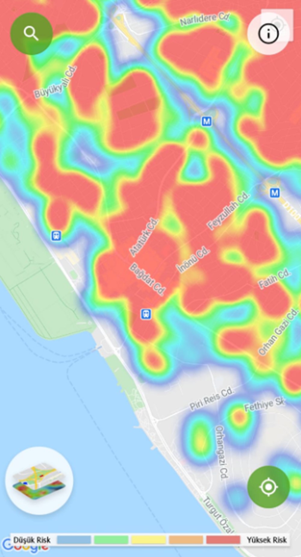 Corona haritası kızarıyor (İstanbul'un en güvenli ilçeleri) - 21