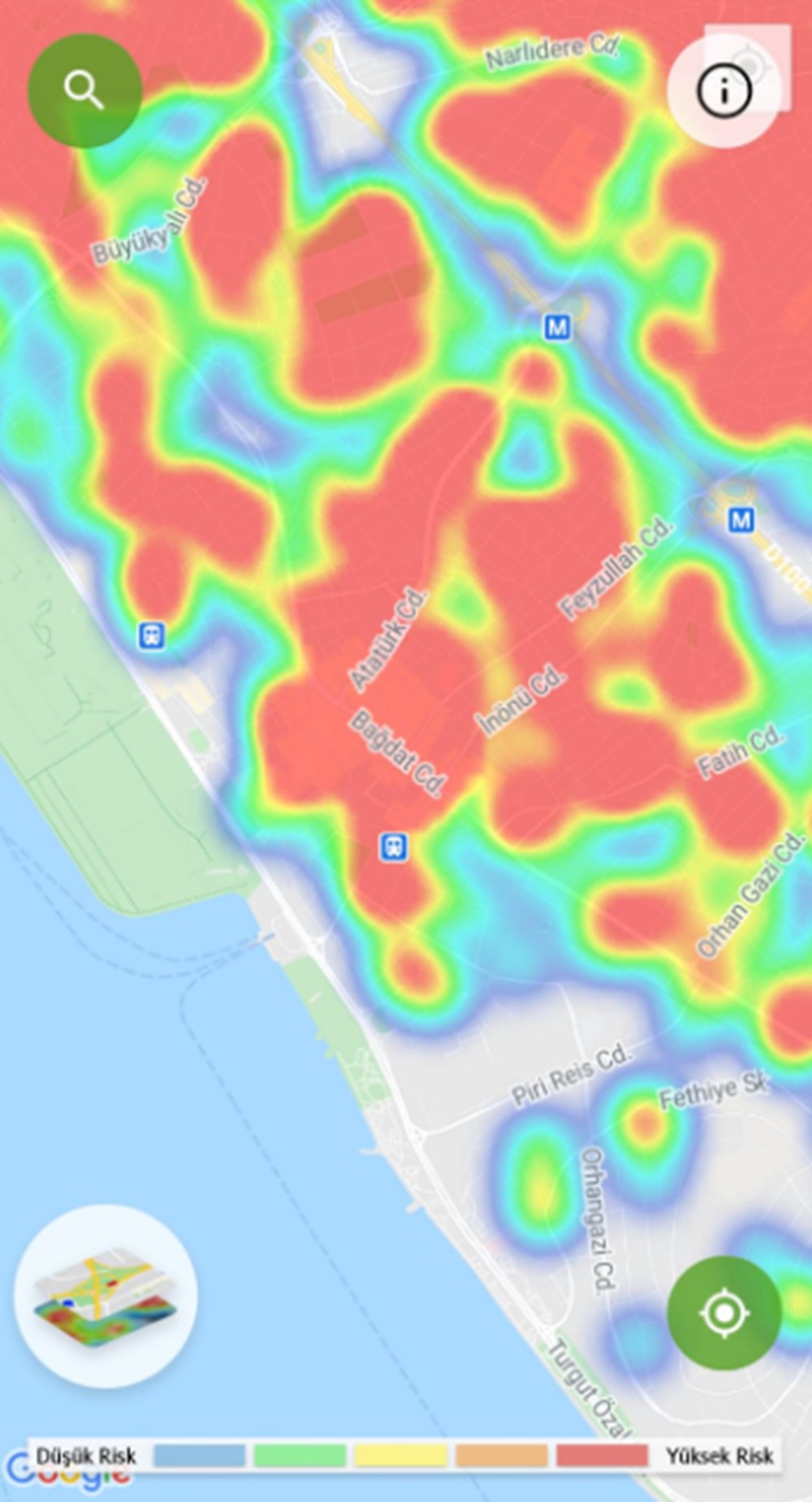 Corona haritası kızarıyor (İstanbul'un en güvenli ilçeleri) - 21