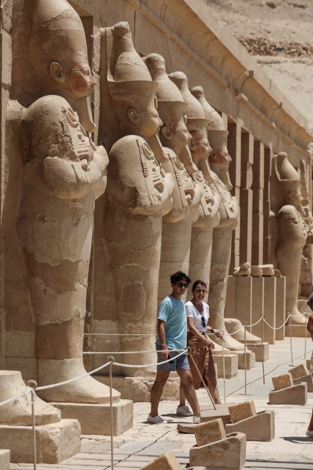 Mısır'ın kadın firavunu Hatşepsut'un tapınağı - 7