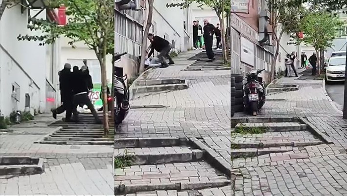 Kendisine bıçak çeken kişinin başında şişe kırdı Kendisine bıçak çeken kişinin başında şişe kırdı