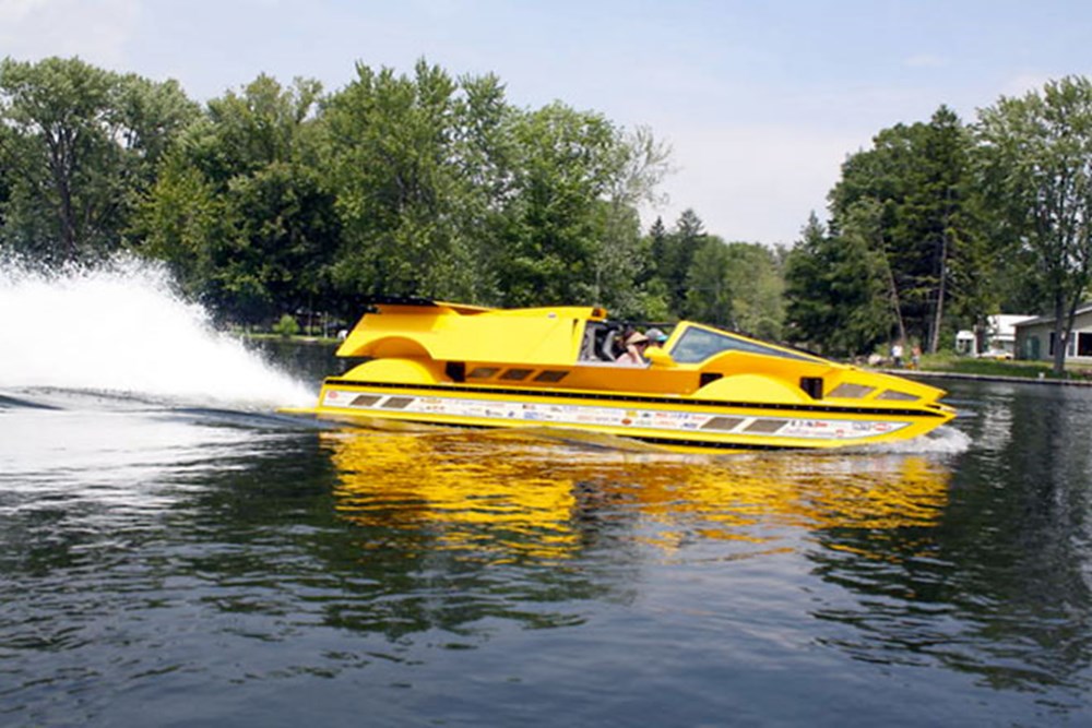 Водная амфибия. Dobbertin Hydrocar.