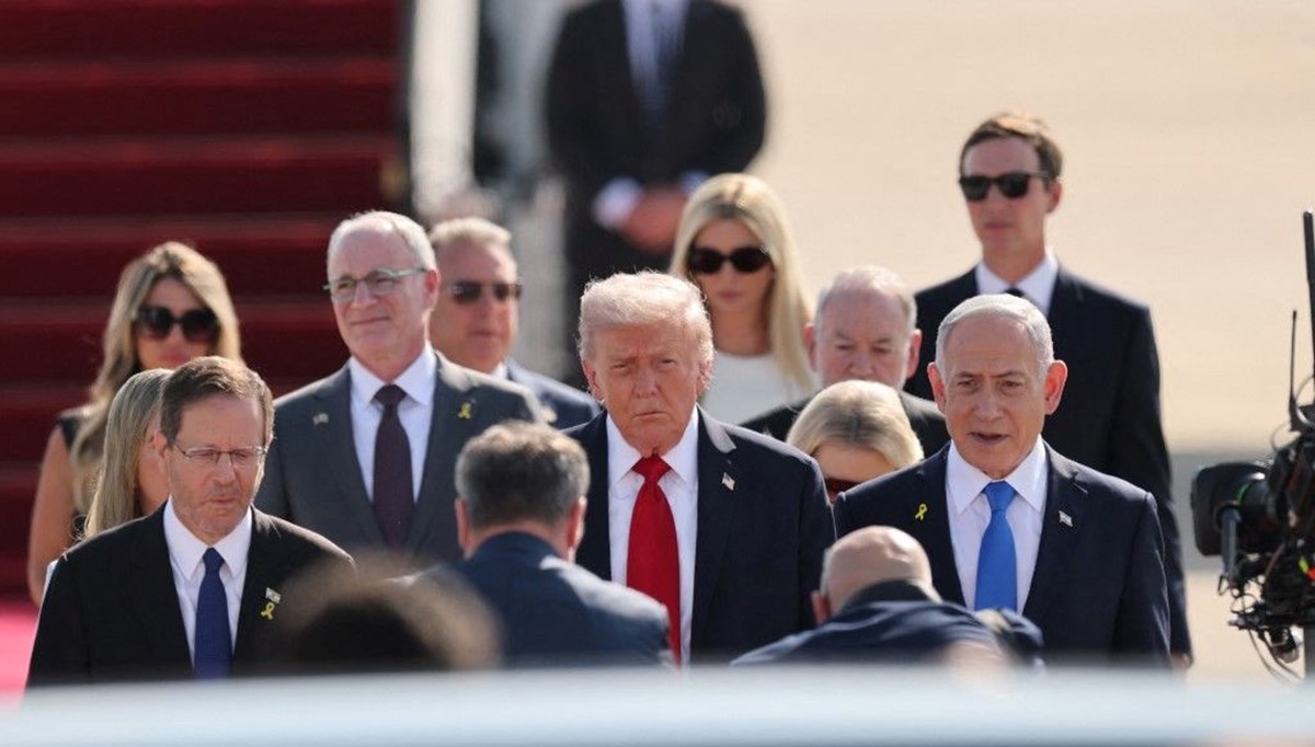 Trump İsrail meclisinde: Ziyaretçi defterine not yazdı