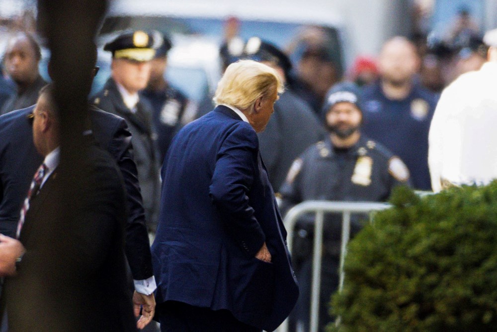 Tarihi dava: Eski ABD Başkanı Donald Trump hakim karşısına çıktı - 5