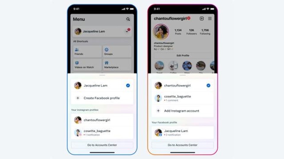 Facebook ve Instagram arasında geçiş kolaylaşıyor - 1