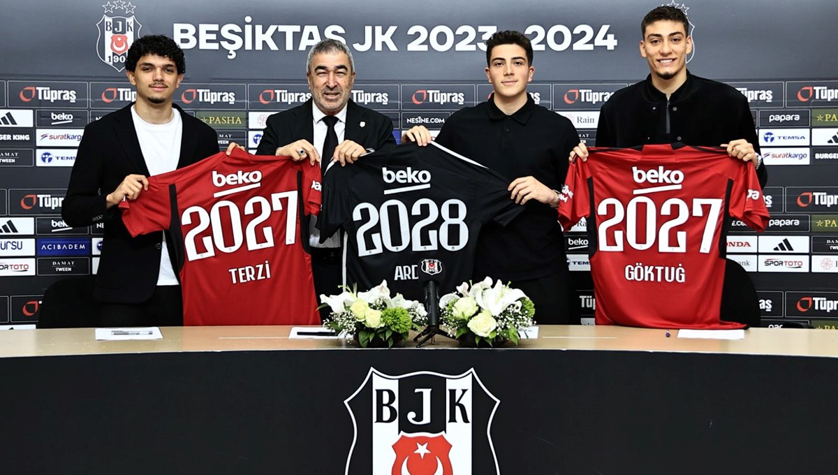 Beşiktaş'tan genç futbolculara yeni sözleşme
