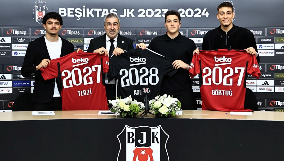 Beşiktaş'tan genç futbolculara yeni sözleşme Beşiktaş'tan genç futbolculara yeni sözleşme