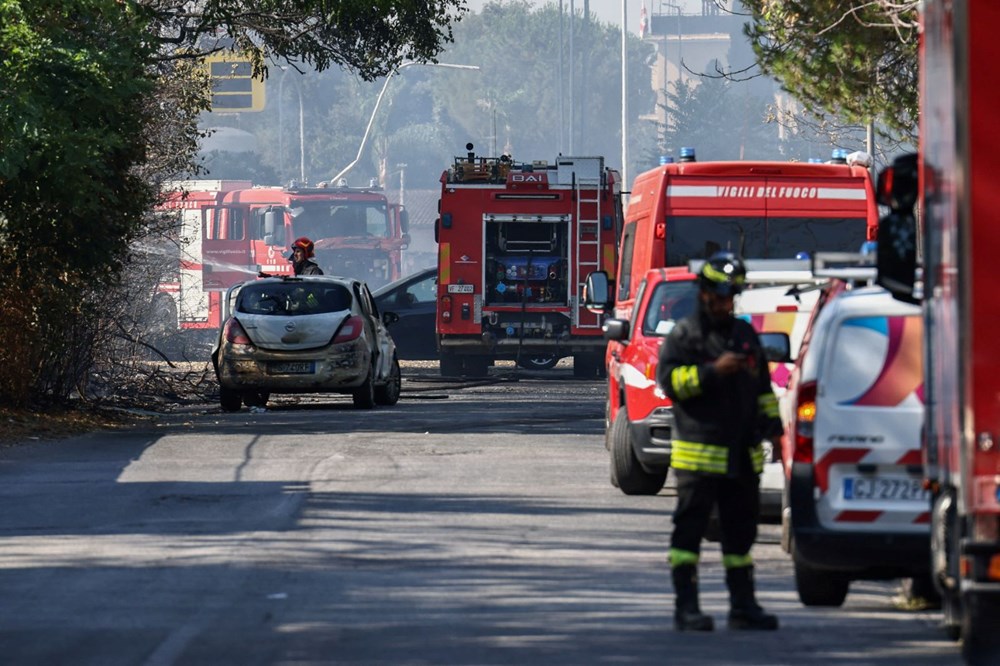 Benzin istasyonunda büyük patlama! Roma'da çok sayıda yaralı var - 5