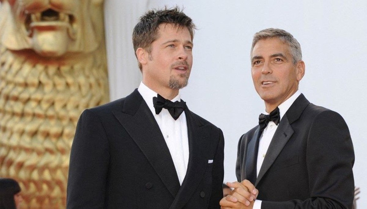 Brad Pitt ve George Clooney yeni filmleri için düşük ücreti kabul etti