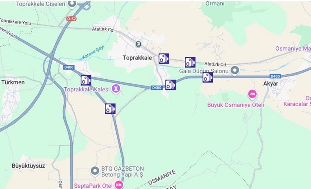 Yola çıkacaklar dikkat... Sabit radar noktaları belli oldu - 49