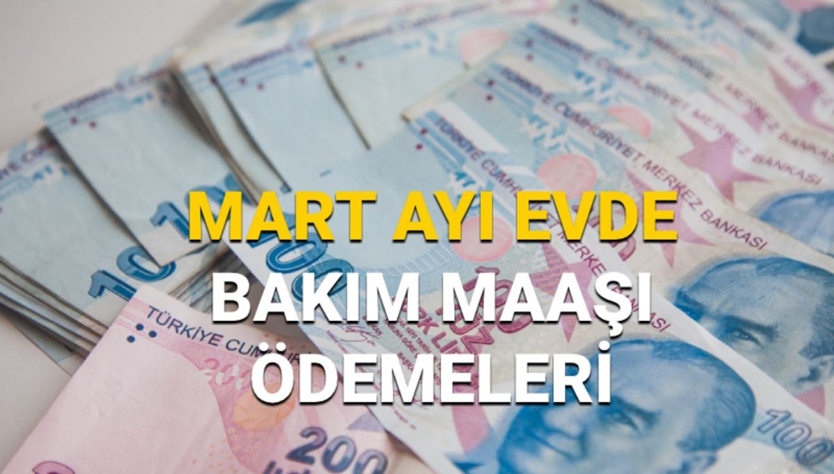 Mart ayı evde bakım maaşı sorgulama: 2025 Evde bakım maaşları yatmaya başladı mı, ne zaman yatacak?