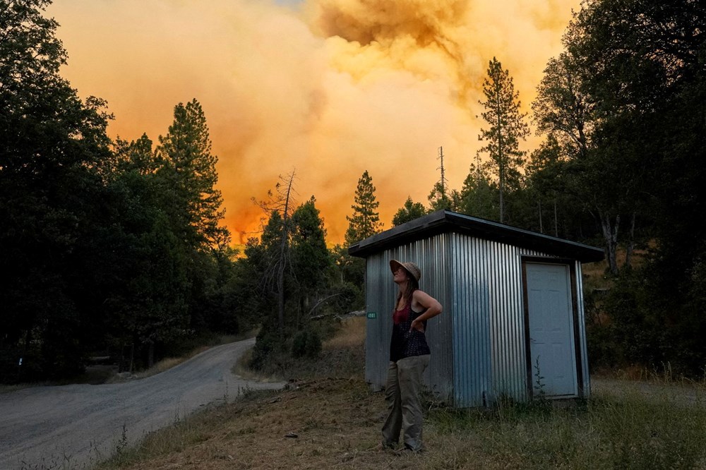 ABD'nin California eyaletindeki yangın kontrol altına alınamıyor - 7