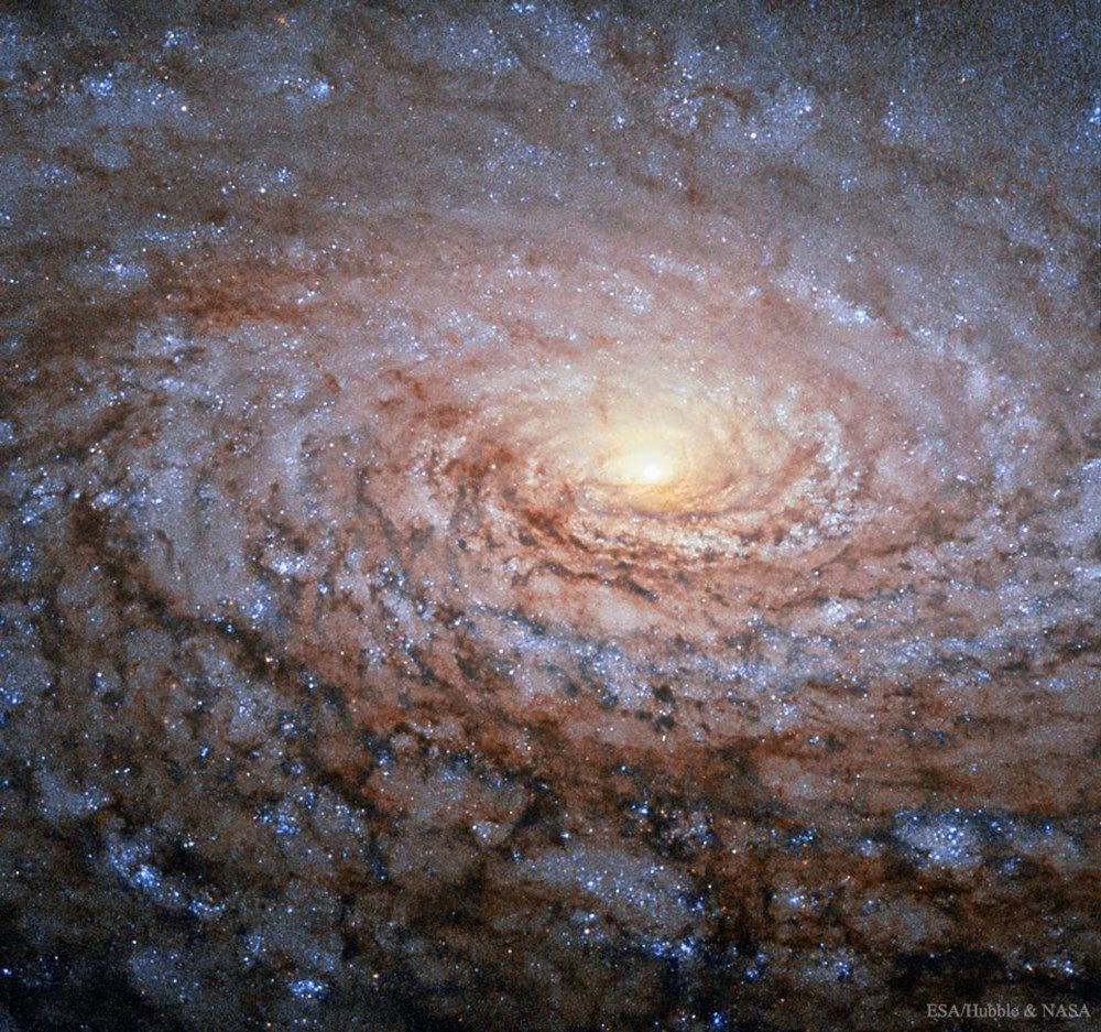 NASA, 250 yıl önce keşfedilen galaksinin fotoğrafını paylaştı: 150 milyon ışık yılı uzaklıkta - 9