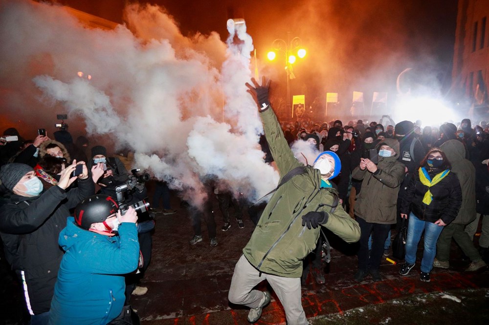 Ukrayna'da sokaklar karıştı | NTV