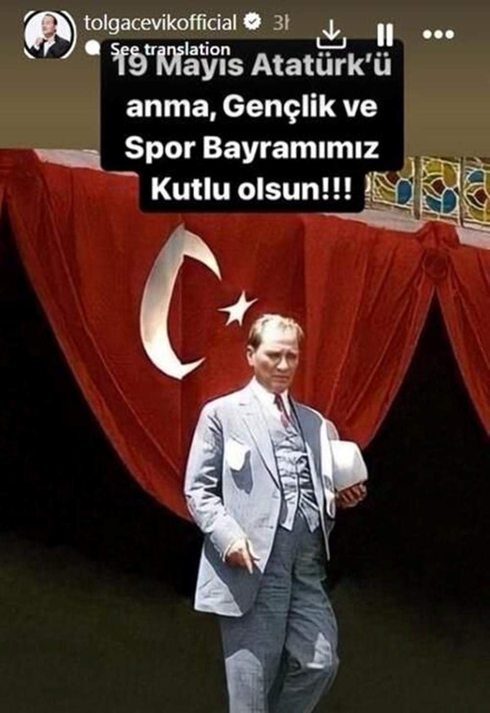 Ünlülerden 19 Mayıs Atatürk'ü Anma Gençlik ve Spor Bayramı mesajları - 9