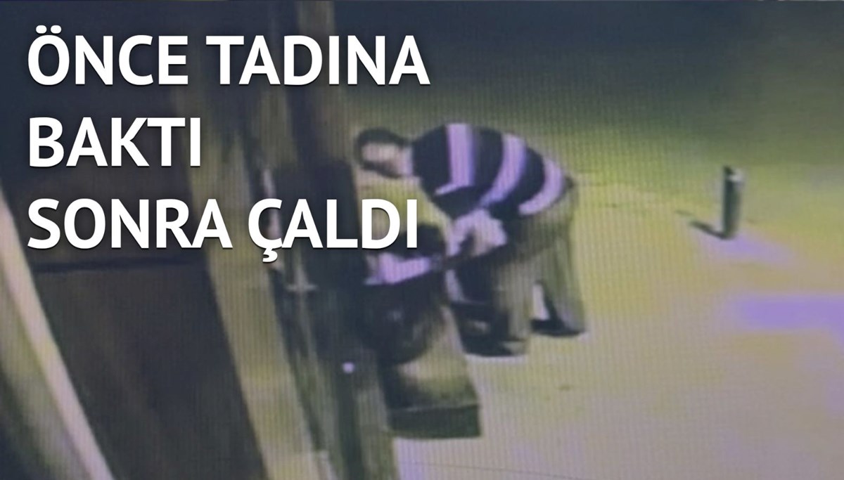 Tadına baktığı çileği beğenince kasasıyla birlikte çaldı