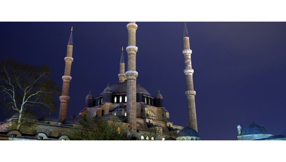 Selimiye'nin ışıkları "Dünya Saati" için kapandı