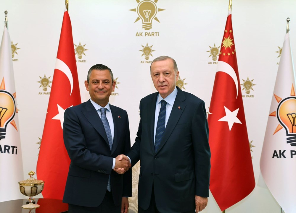 Cumhurbaşkanı Erdoğan ile CHP lideri Özgür Özel görüşmesi sona erdi - 12