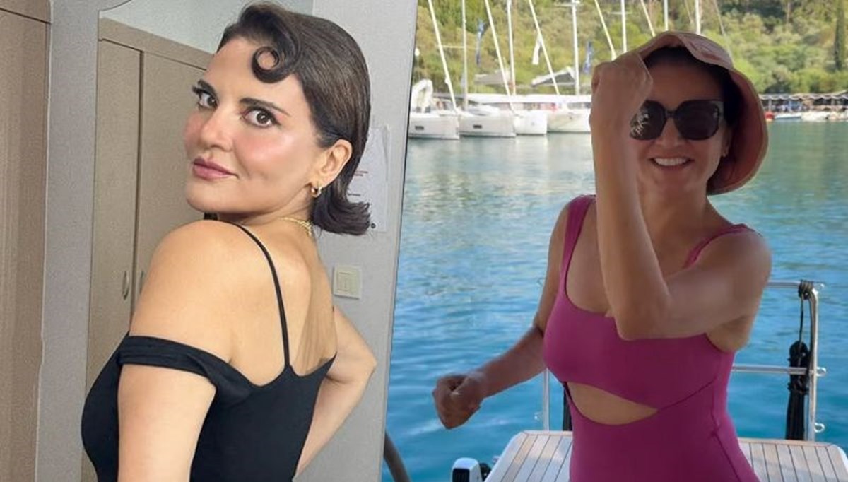 Şarkıcı Göksel'in tekne keyfi