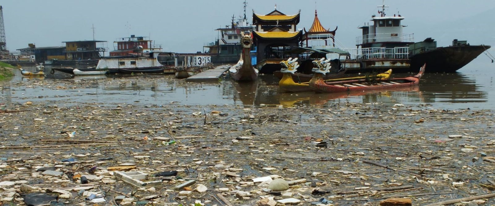 Dünyanın çöp akan nehirleri