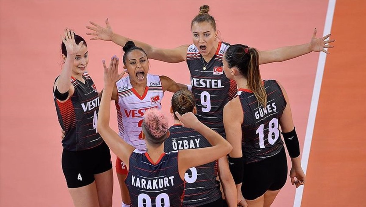 A Milli Kadın Voleybol Takımı 2021 CEV Kadınlar Avrupa Şampiyonası'na galibiyetle başladı
