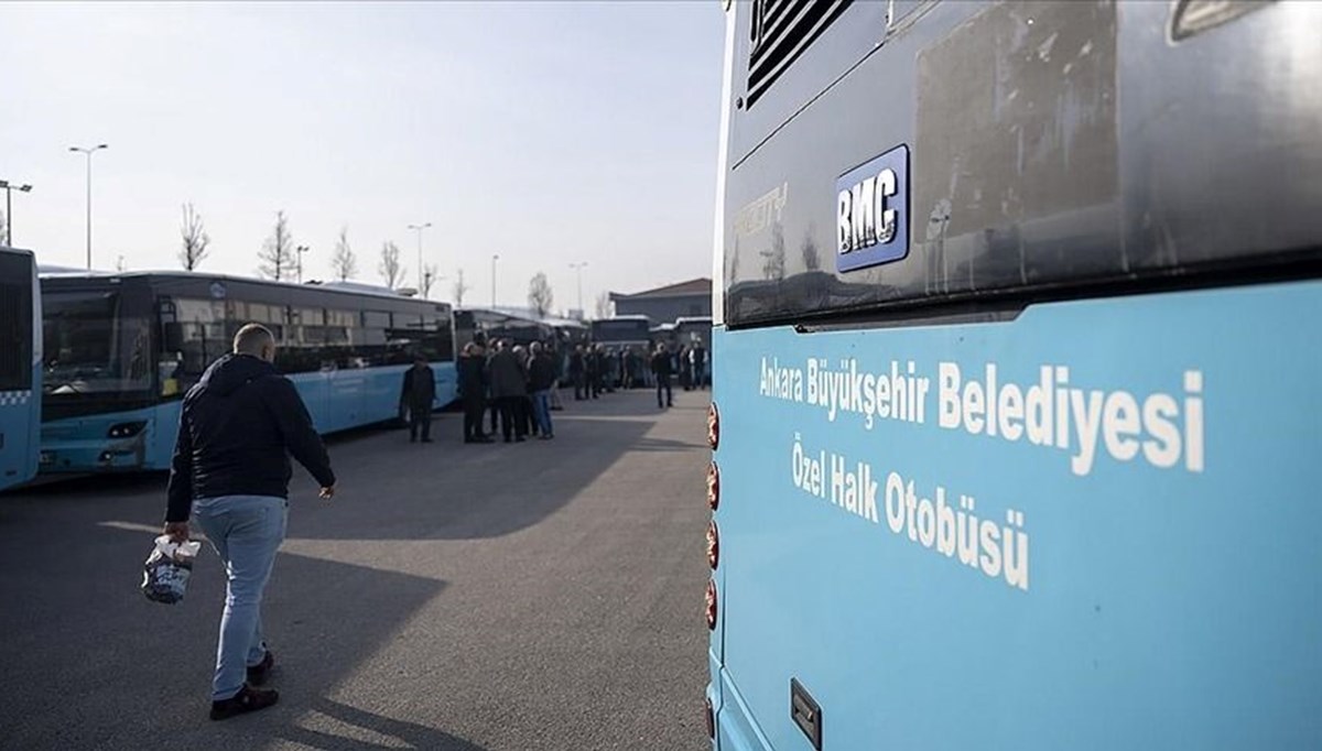 Ankara'da özel halk otobüslerinden ücretsiz yolcu kararı Ankara'da özel halk otobüslerinden ücretsiz yolcu kararı