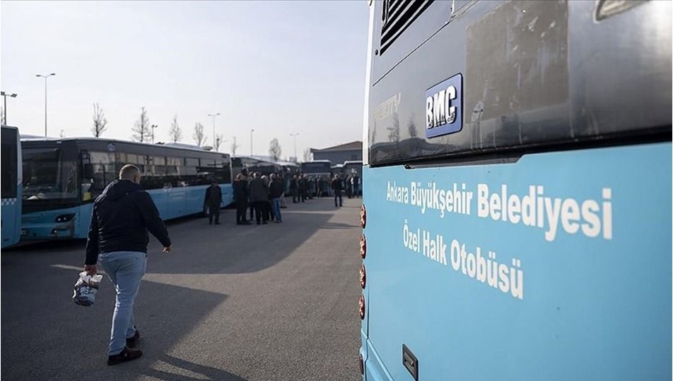 Ankara'da özel halk otobüslerinden ücretsiz yolcu kararı