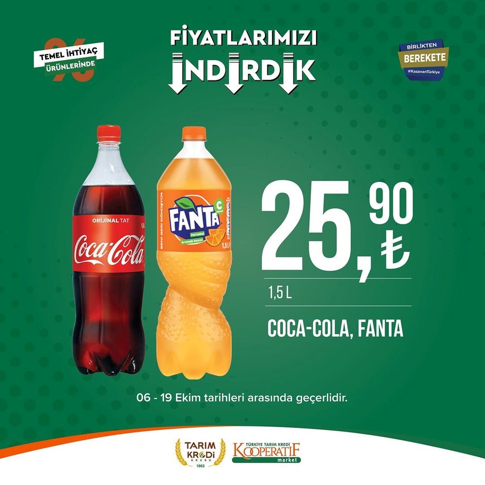 İNDİRİM BUGÜN BAŞLADI! Tarım Kredi Kooperatifi Market İndirim Kataloğu | Siirt Olay Haber Tarım Kredi Kooperatif Market ekim ayına özel yeni indirimli ürünler listesi: Yüzde 50 indirim bugün başlıyor (16 Ekim-2 Kasım 2023 Tarım Kredi Market indirimleri) - 75