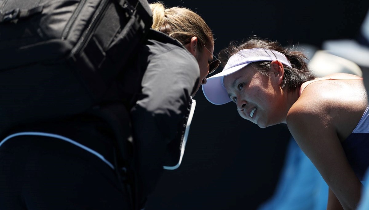 Çinli tenisçi Peng için açıklama: Meseleyi kötü niyetle abartıyorsunuz