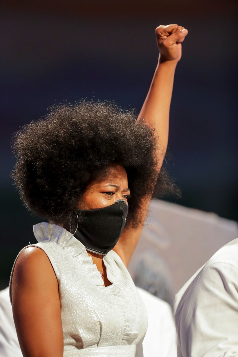 ABD'de polis şiddetiyle öldürülen George Floyd toprağa verildi - 8