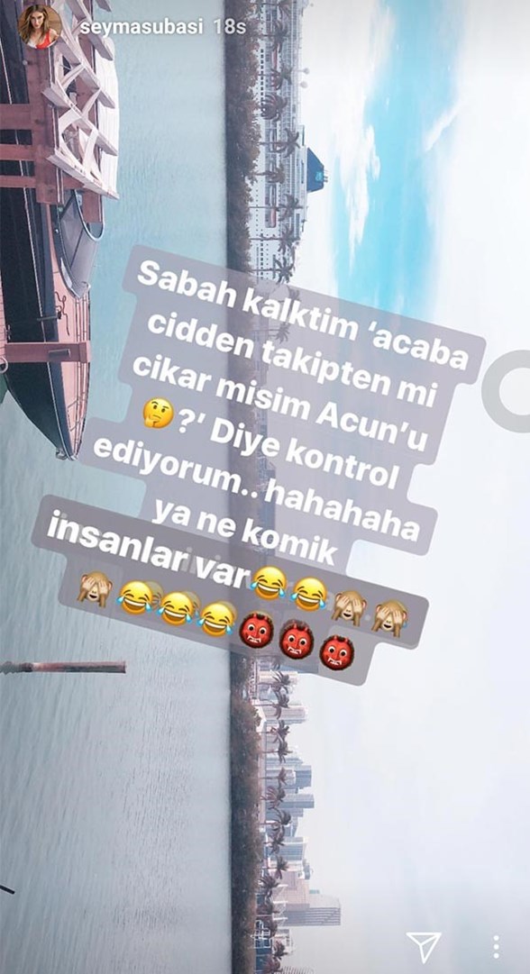 seyma subasi acun ilicali yi sildi