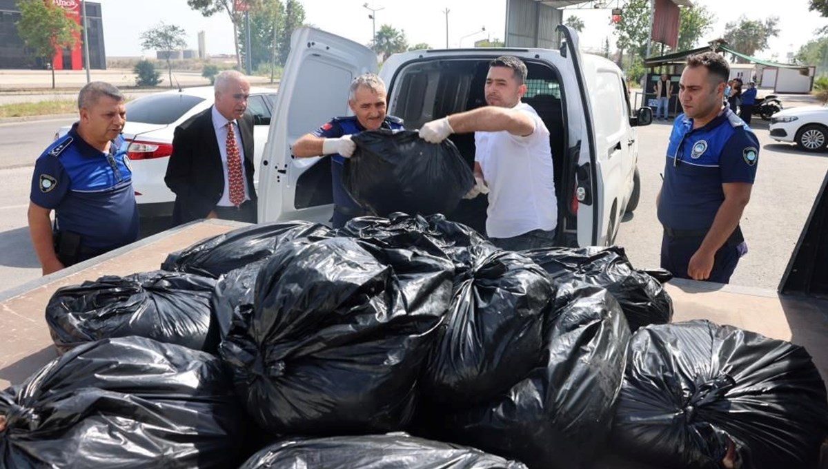 500 kilo kaçak et imha edildi