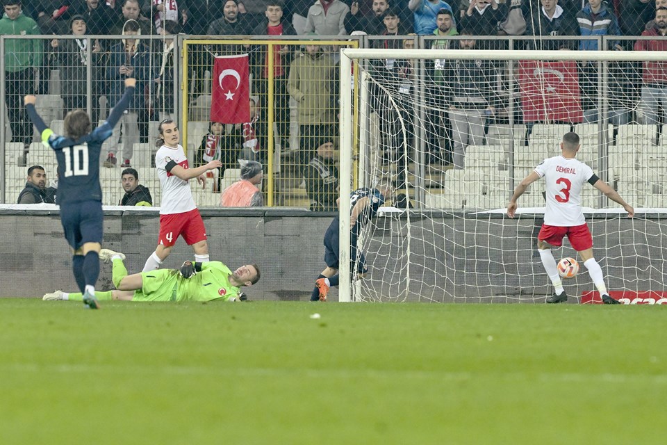 SON DAKİKA: EURO 2024 Elemeleri | A Milliler Hırvatistan'a kaybetti - 1