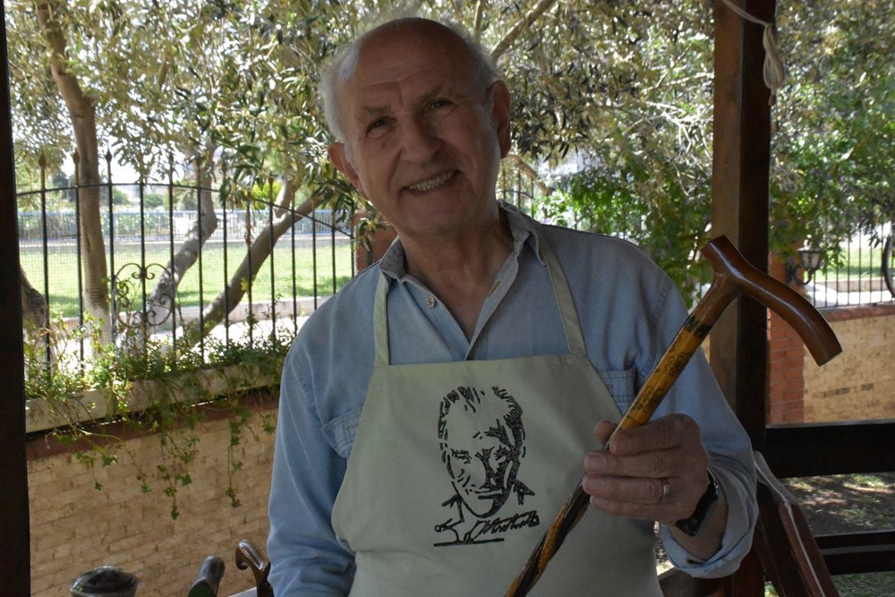 Tayini çıktığı Devrek'te öğrendiği baston üretimini 37 yıldır sürdürüyor 74 AFxRpcn56U2sk7d SAjl1A