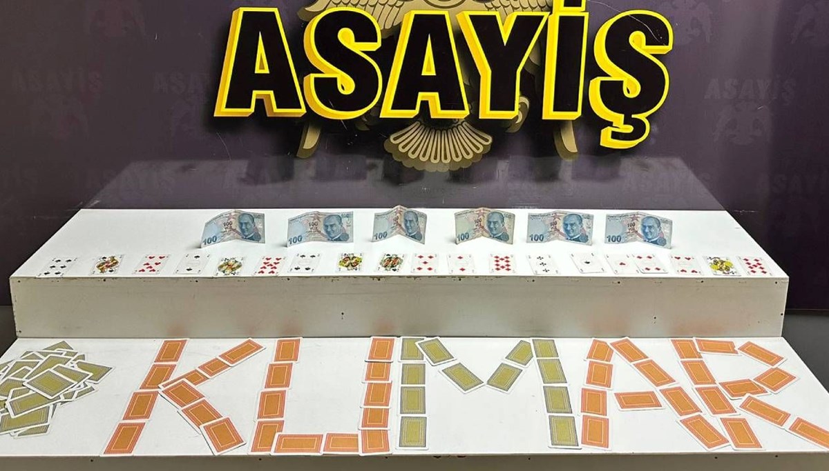 Hatay'da kumar baskını