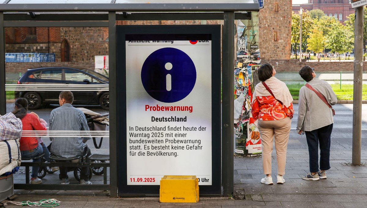 Almanya’da acil durum tatbikatı