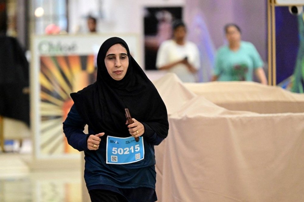Dubai’de 50 derece sıcağa karşı klimalı maraton - 3