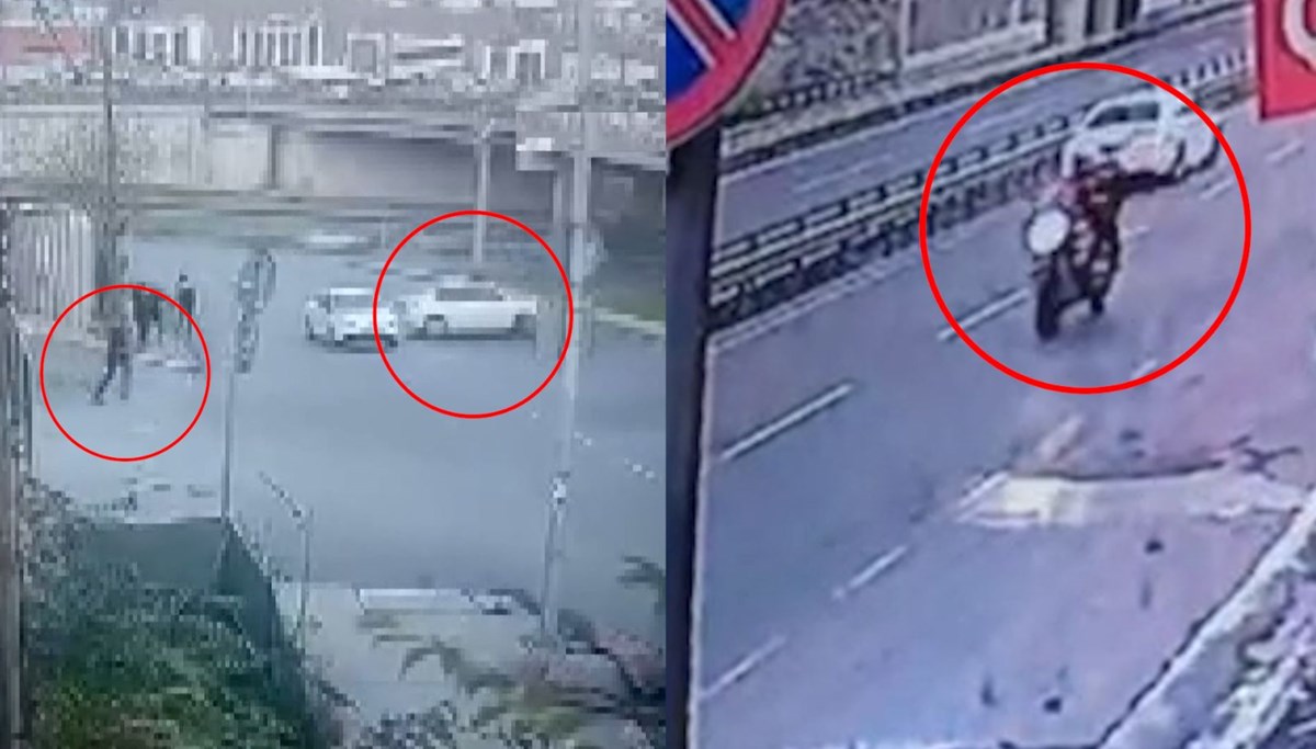 Polise silah gösterip ters yönde kaçtılar: Motosikletli polis peşlerini bırakmadı