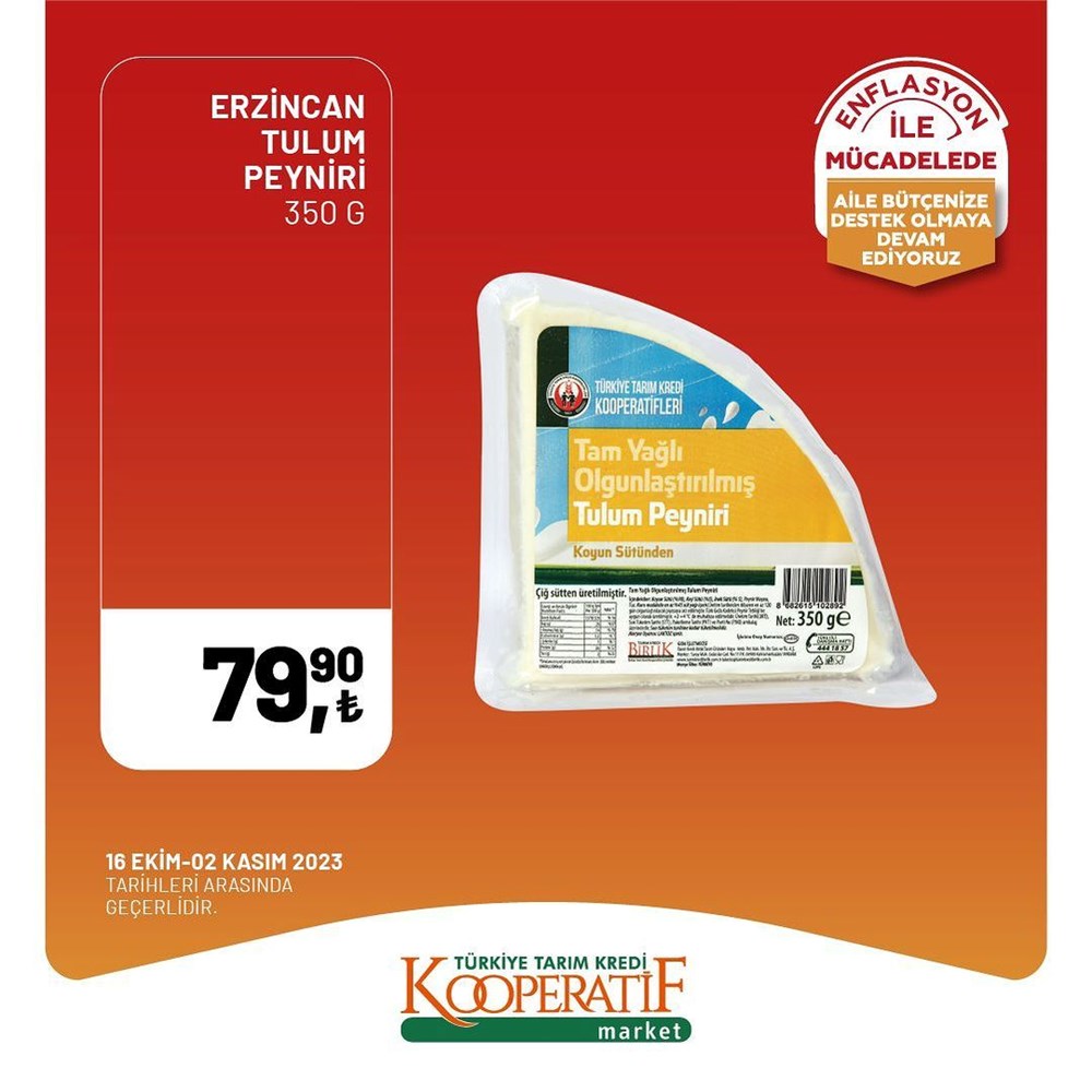 İNDİRİM BUGÜN BAŞLADI! Tarım Kredi Kooperatifi Market İndirim Kataloğu | Siirt Olay Haber Tarım Kredi Kooperatif Market ekim ayına özel yeni indirimli ürünler listesi: Yüzde 50 indirim bugün başlıyor (16 Ekim-2 Kasım 2023 Tarım Kredi Market indirimleri) - 29