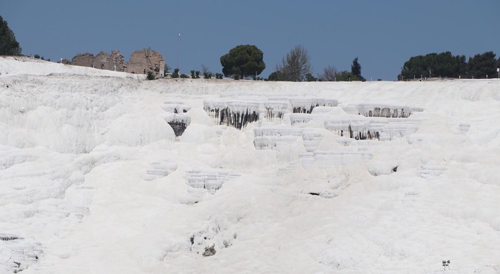 Pamukkale Travertenleri artık daha beyaz NTV